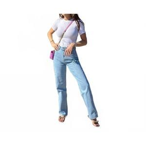 NEW ABRAND JEANS a carrie straight leg jean in walkaway